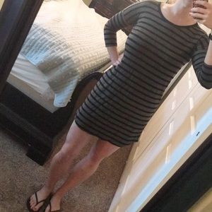 Stripe T-shirt Dress